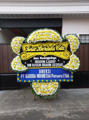 Papan Bunga Duka di Pahuwato