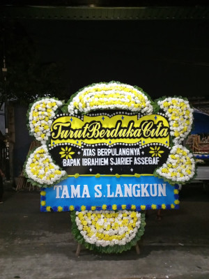Papan Bunga Duka di Pahuwato